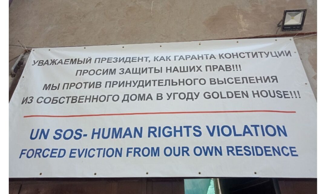 LOCAL ACTIVIST FIGHTS AGAINST IMMINENT FORCED EVICTIONS